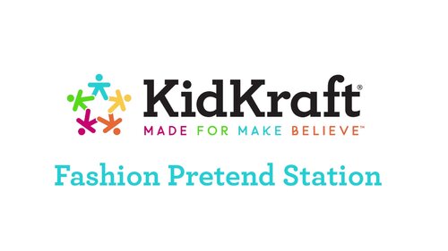 kidkraft fashion pretend station