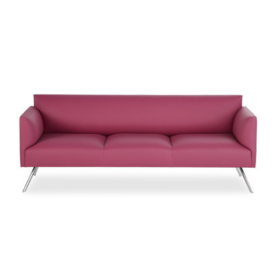 Brand Triple Sofa Brayden Studio Upholstery Type  Color Rose