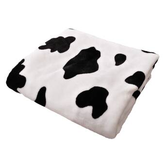 cow print baby bedding