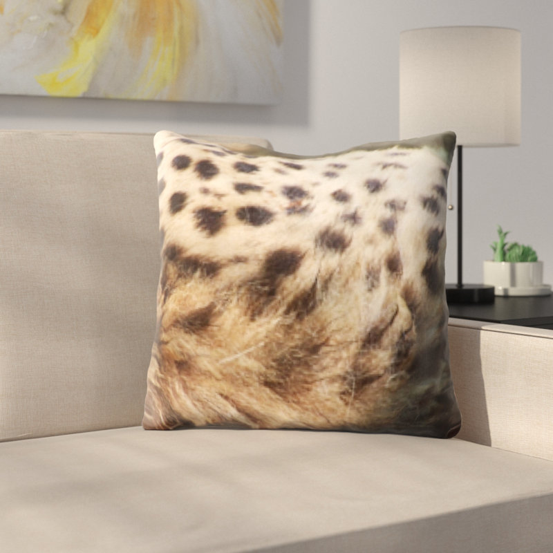 Animal Skin Throw Pillow | Wayfair