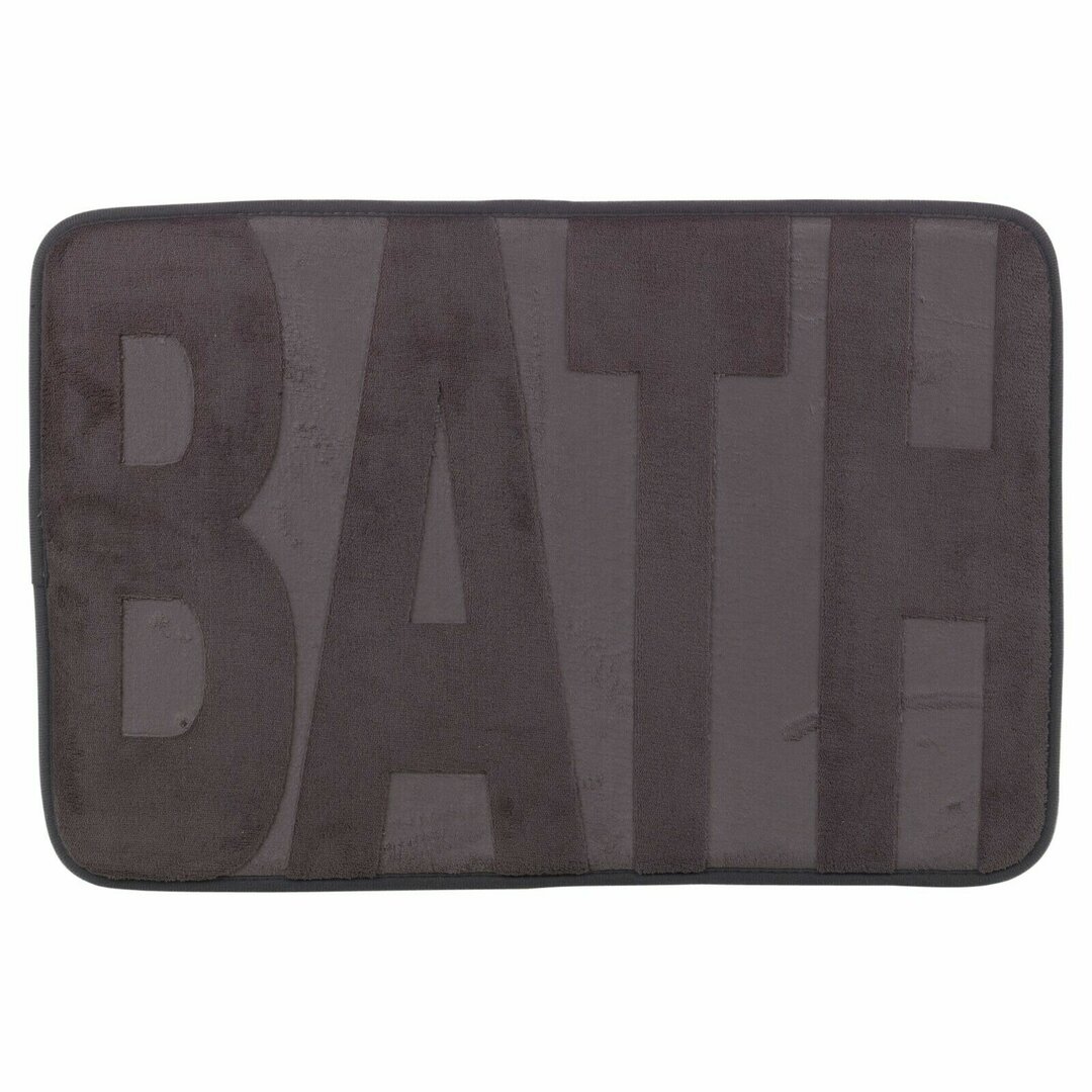 Rectangle Bath Mat gray