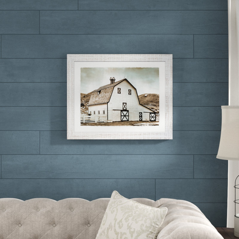 Gracie Oaks Farmhouse Iii By Chelsea Art Studio Picture Frame