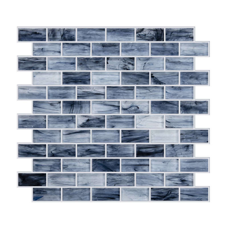 Melay Glass Fusion Glass Mosaic 1 X 1 85 Glass Brick Joint