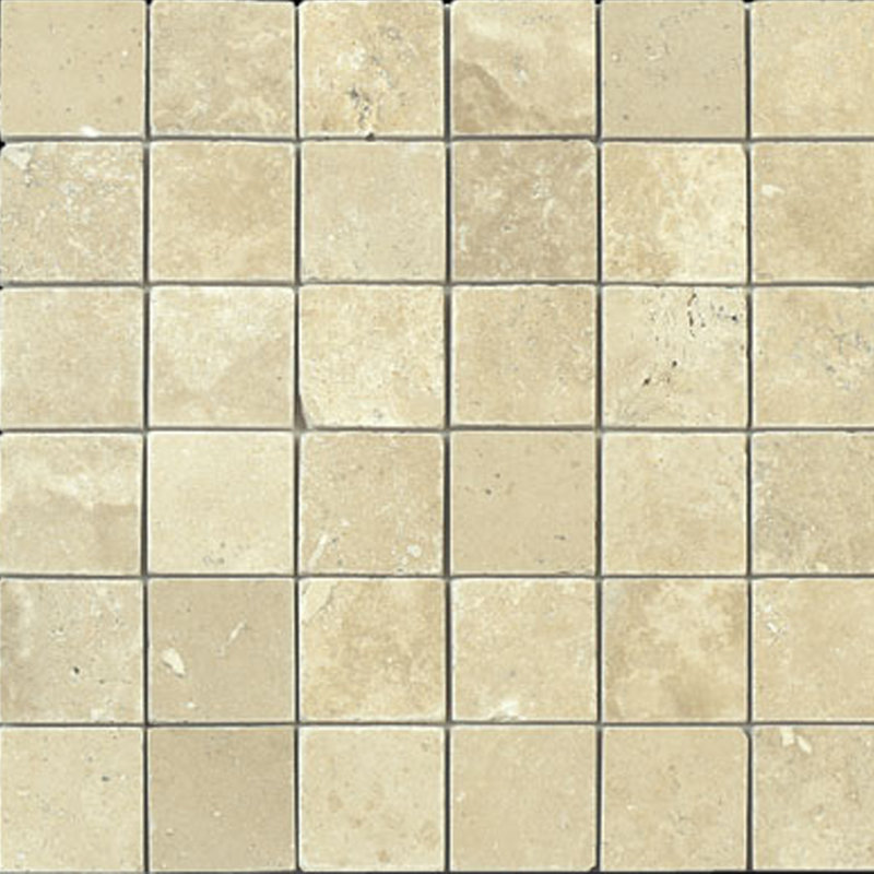 Epoch 2 X 2 Travertine Mosaic Tile In Durango Wayfair