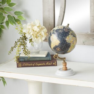 Desk Decor Globe with Tripod Stand Studio World Nautical Authentic globe Antique