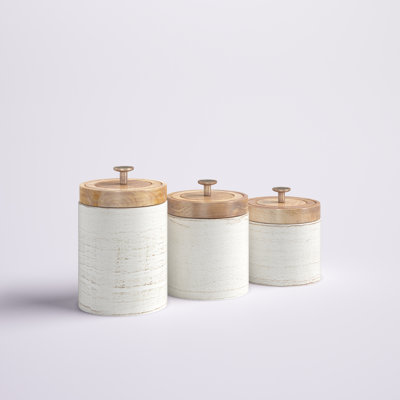 3 piece kitchen canister set
