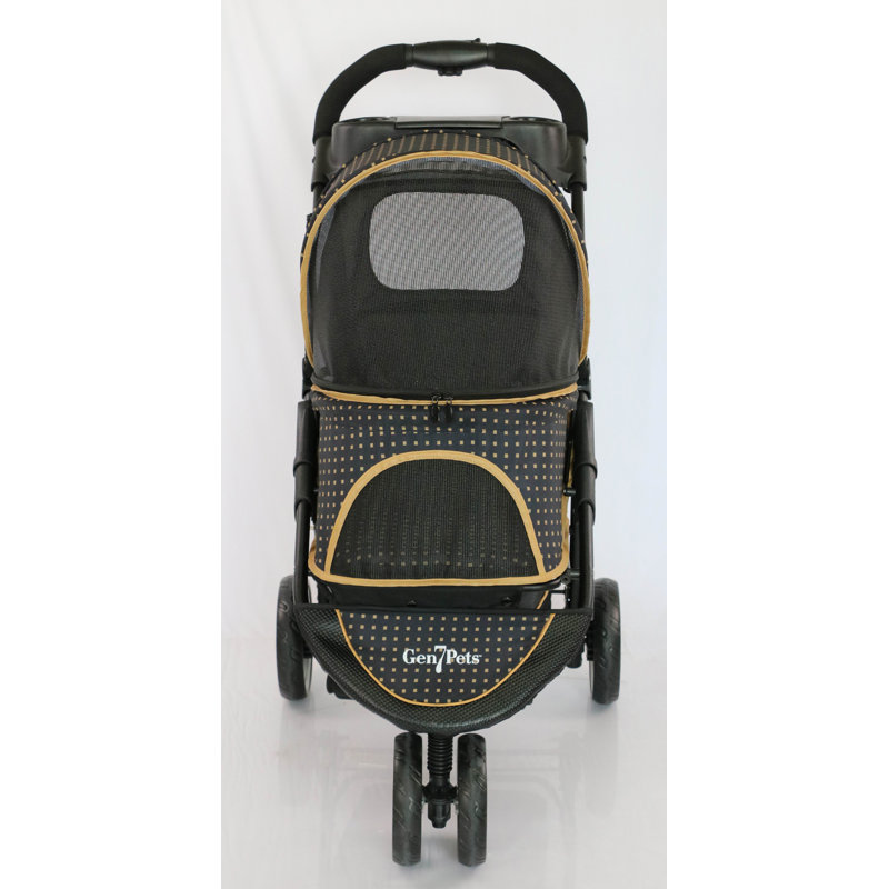 gen7pets promenade pet stroller gold nugget