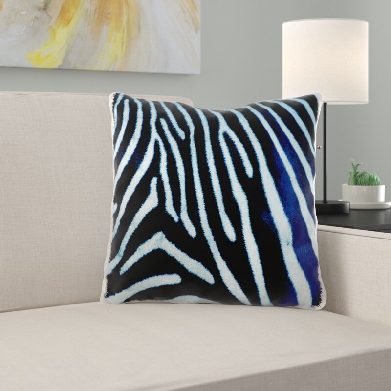 zebra print pillow covers