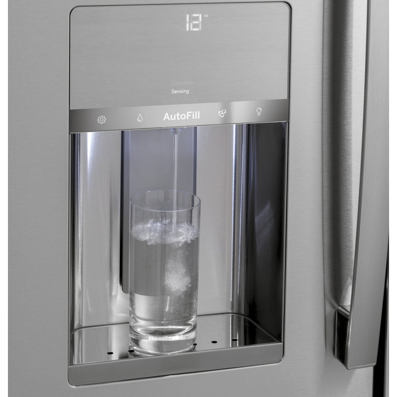 Ge Profile Smart Appliances Profile 36 French Door French Door 27 6 Cu Ft Energy Star Refrigerator Reviews Wayfair