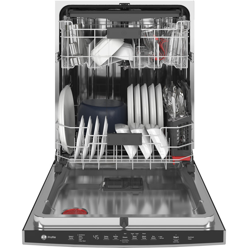 Ge Profile 24 45 Dba Built In Fully Integrated Dishwasher With
