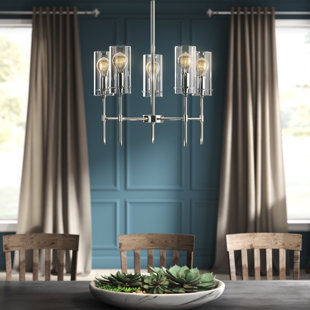 Go to store & view more images Plattsmouth 5-Light LED Shaded Chandelier by Greyleigh