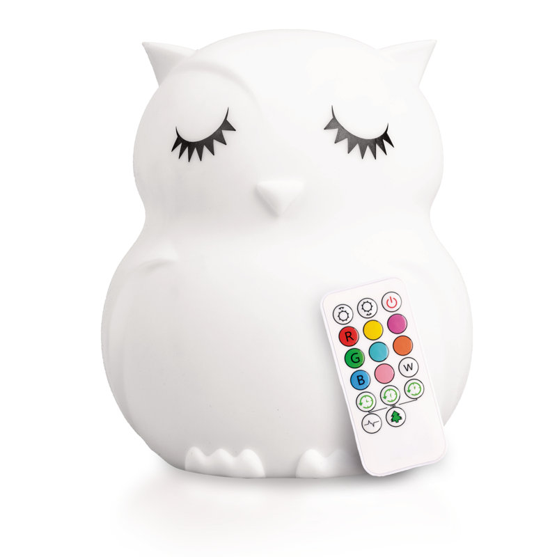 Night Lights Led Baby Night Lamp Silicone Bear Light Color Changing Lamps Usb Charge For Kids Lamps Lighting Ceiling Fans