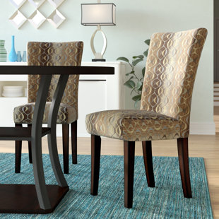 Go to store & view more images Latitude Run Etna Stripe Side Chair (Set of 2)