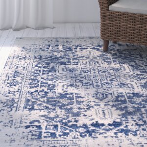 Hillsby Oriental Blue/Beige Area Rug