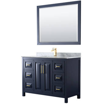 Latitude Run Aniakudo 48 Single Bathroom Vanity Set With Mirror Wayfair
