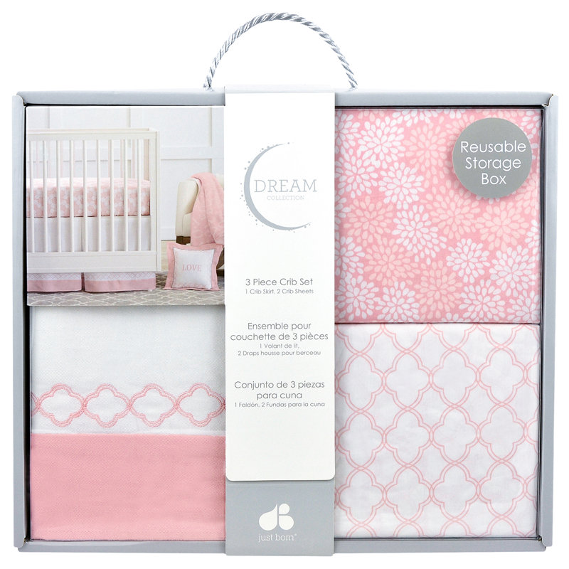 just born crib skirt