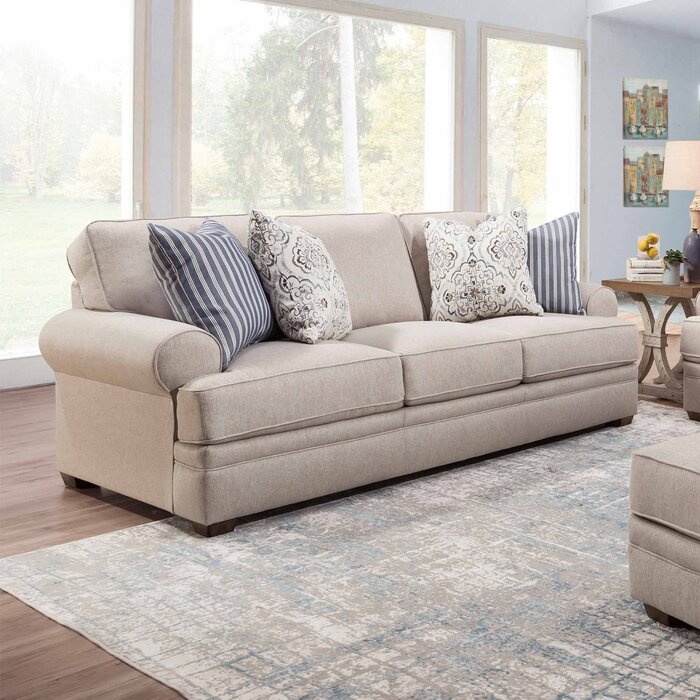 Lark Manor Mascoutah 93.5'' Upholstered Sofa & Reviews | Wayfair