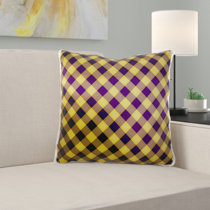 tartan throw pillows
