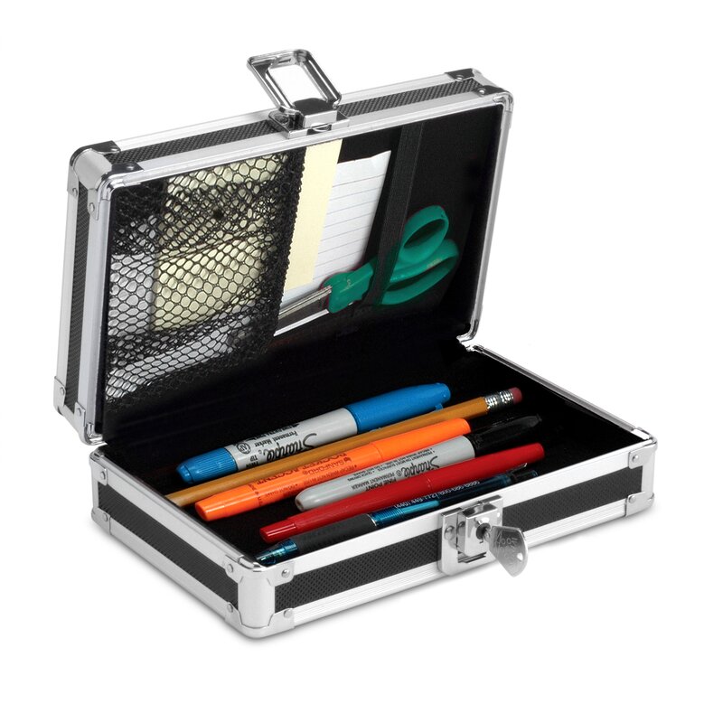 pencil box with lock