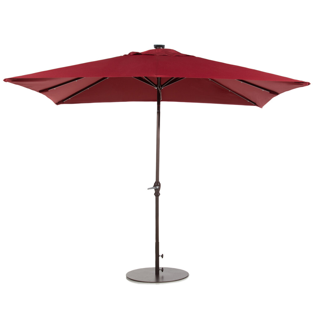 Abba Patio 7 X 9 Rectangular Market Umbrella Reviews Wayfair