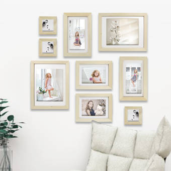 Kh Sports Fan Air Force Team Spirit Slat With Logo Picture Frame Wayfair