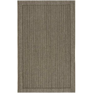 Rodanthe Silver Chevron Area Rug