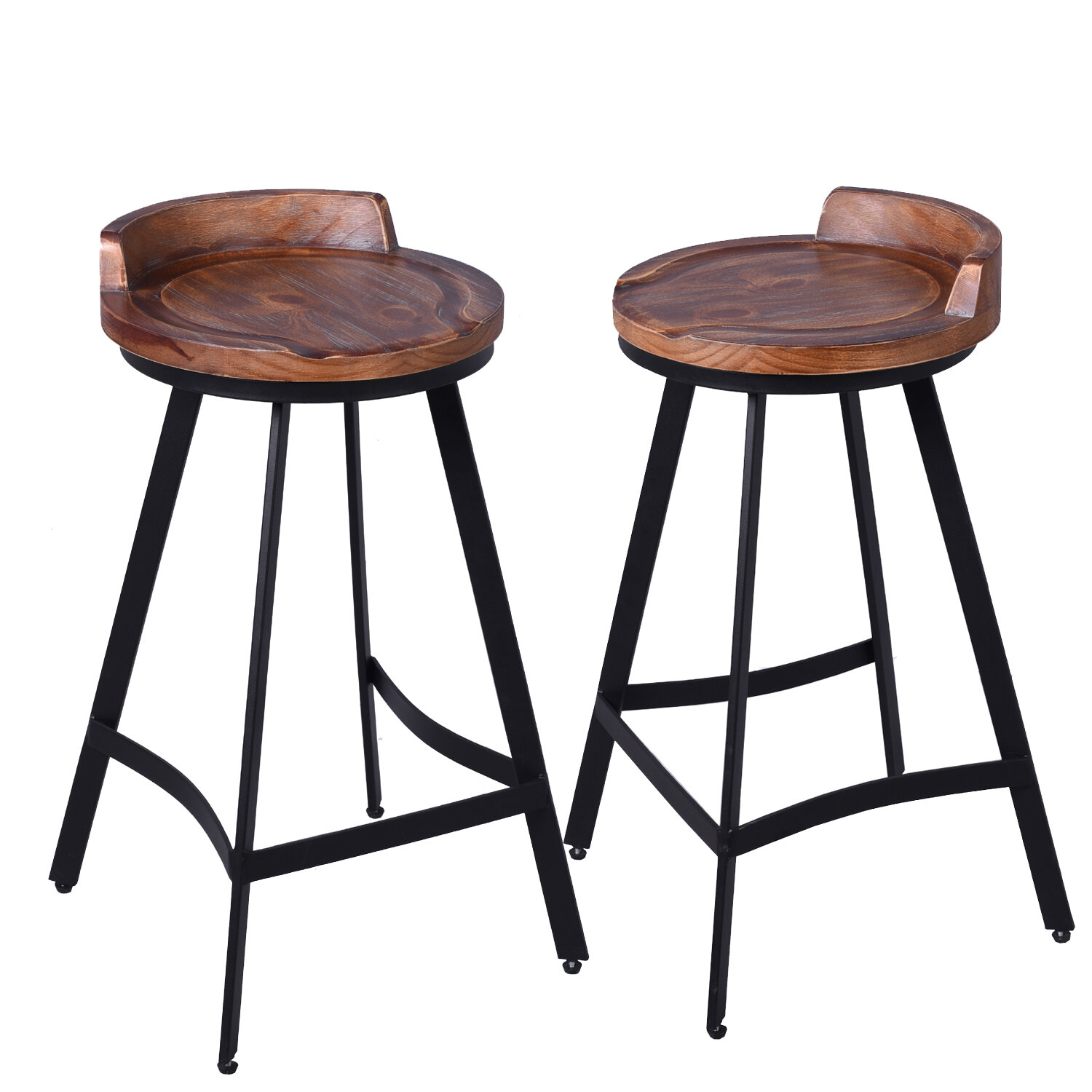 low bar table and stools