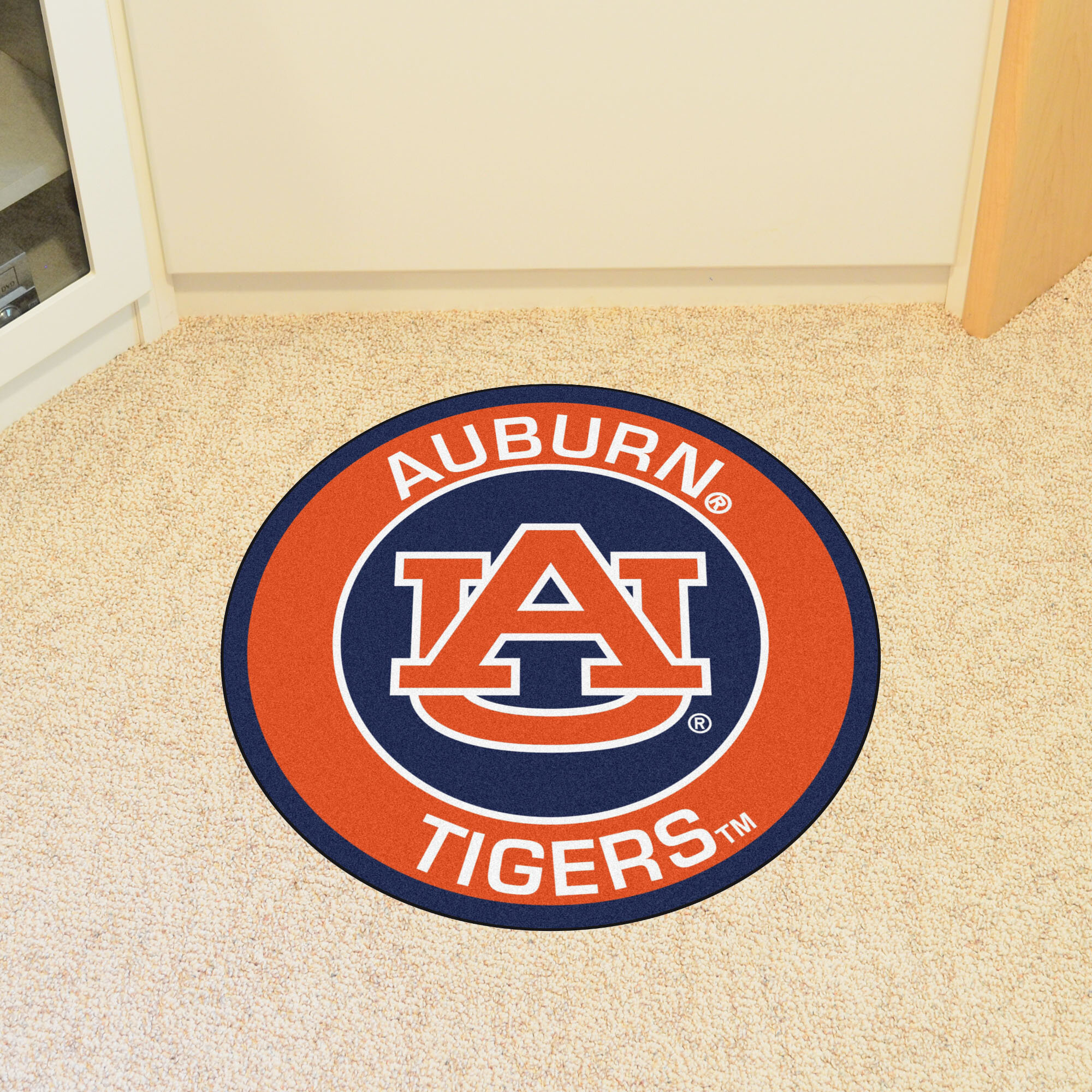 FANMATS NCAA Auburn University Tigers Vinyl Door Mat 