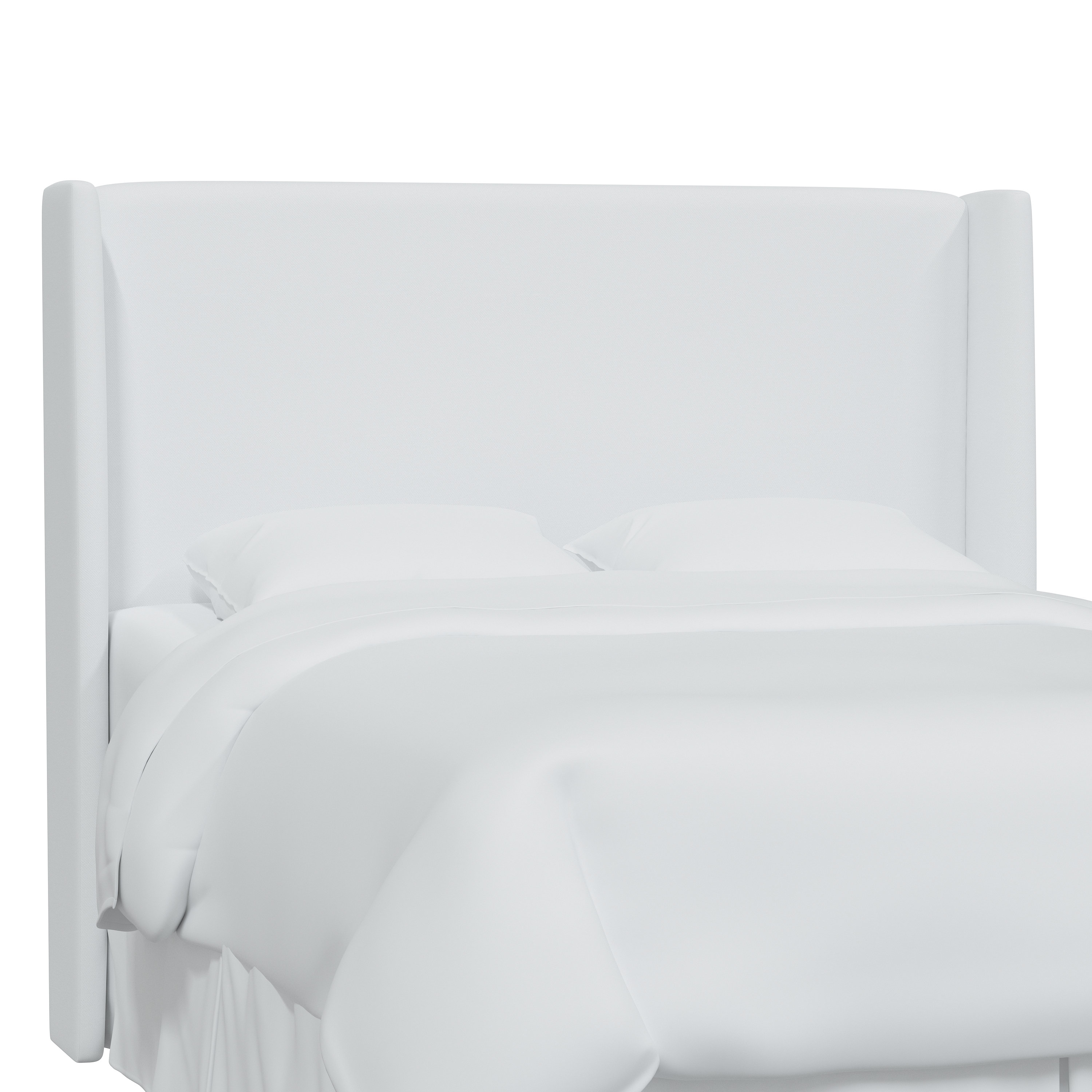 Charlton Home Betsons Upholstered Wingback Headboard Reviews Wayfair