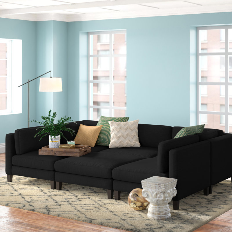 Chelsea 120 Wide Symmetrical Modular Sectional Reviews Joss Main