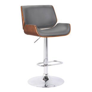Go to store & view more images Orren Ellis Jefferson Place Adjustable Height Swivel Bar Stool