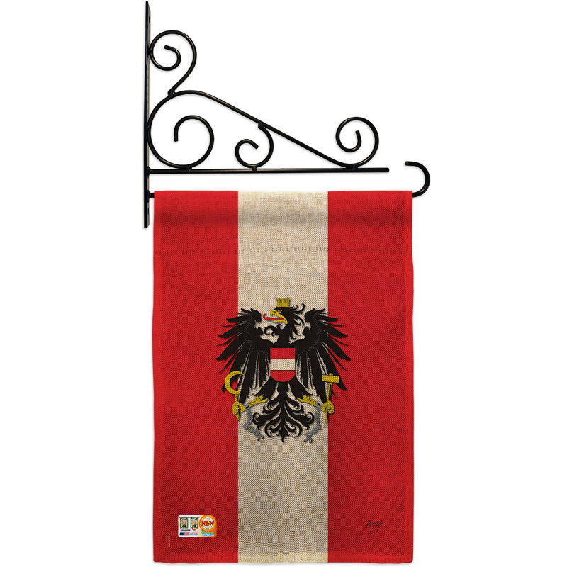 Breeze Decor Austria 2 Sided Burlap 19 X 13 In Garden Flag Wayfair