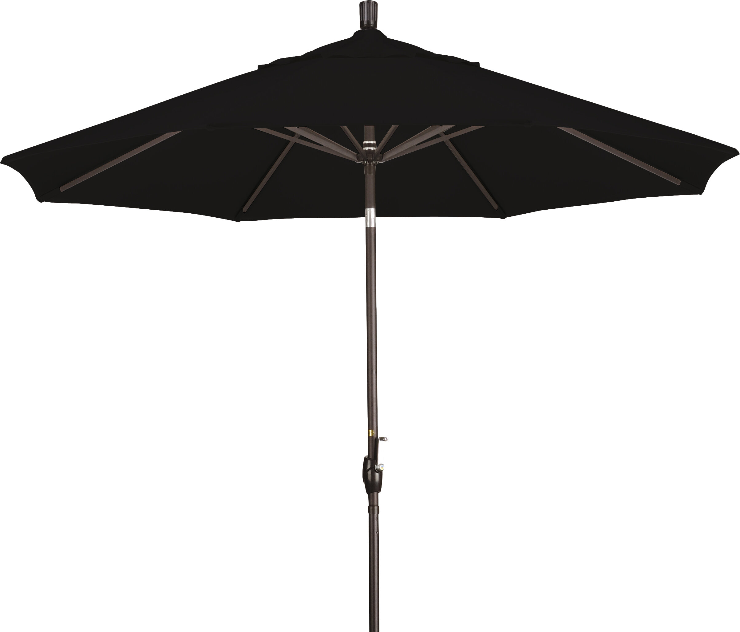 black patio umbrellas on sale