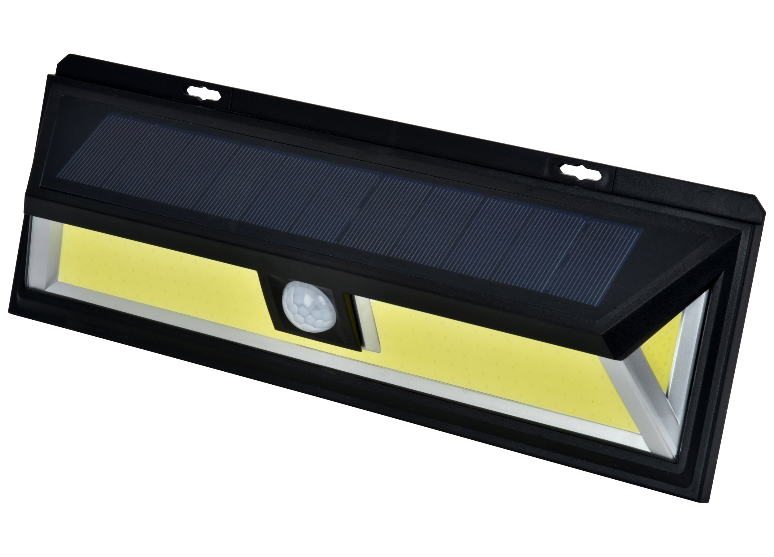 Mighty Power Led Solar Power Outdoor Security Wall Pack With Motion Sensor Wayfair
