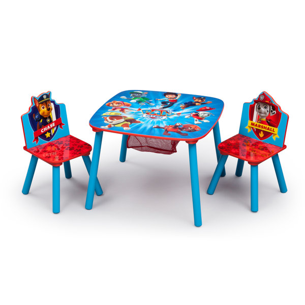 paw patrol folding table