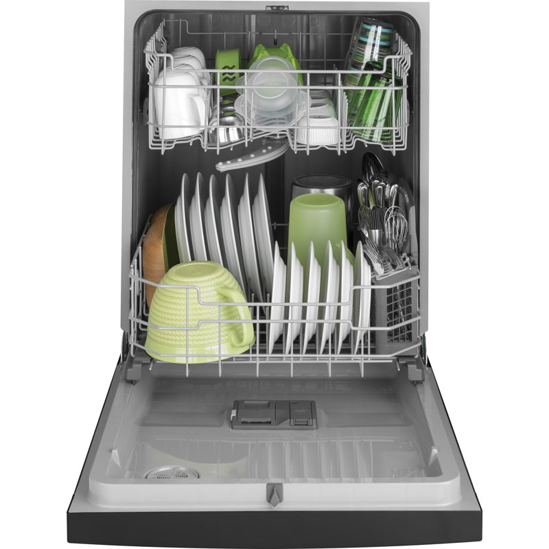 Ge Appliances 24 59 Dba Built In Full Console Dishwasher