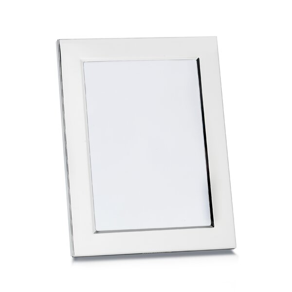 Reed & Barton Classic Channel 5 x 7 Inch Silverplated Picture Frame 
