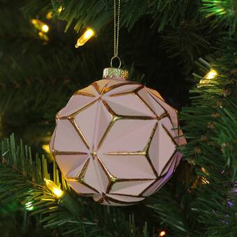 round glass christmas tree ornaments