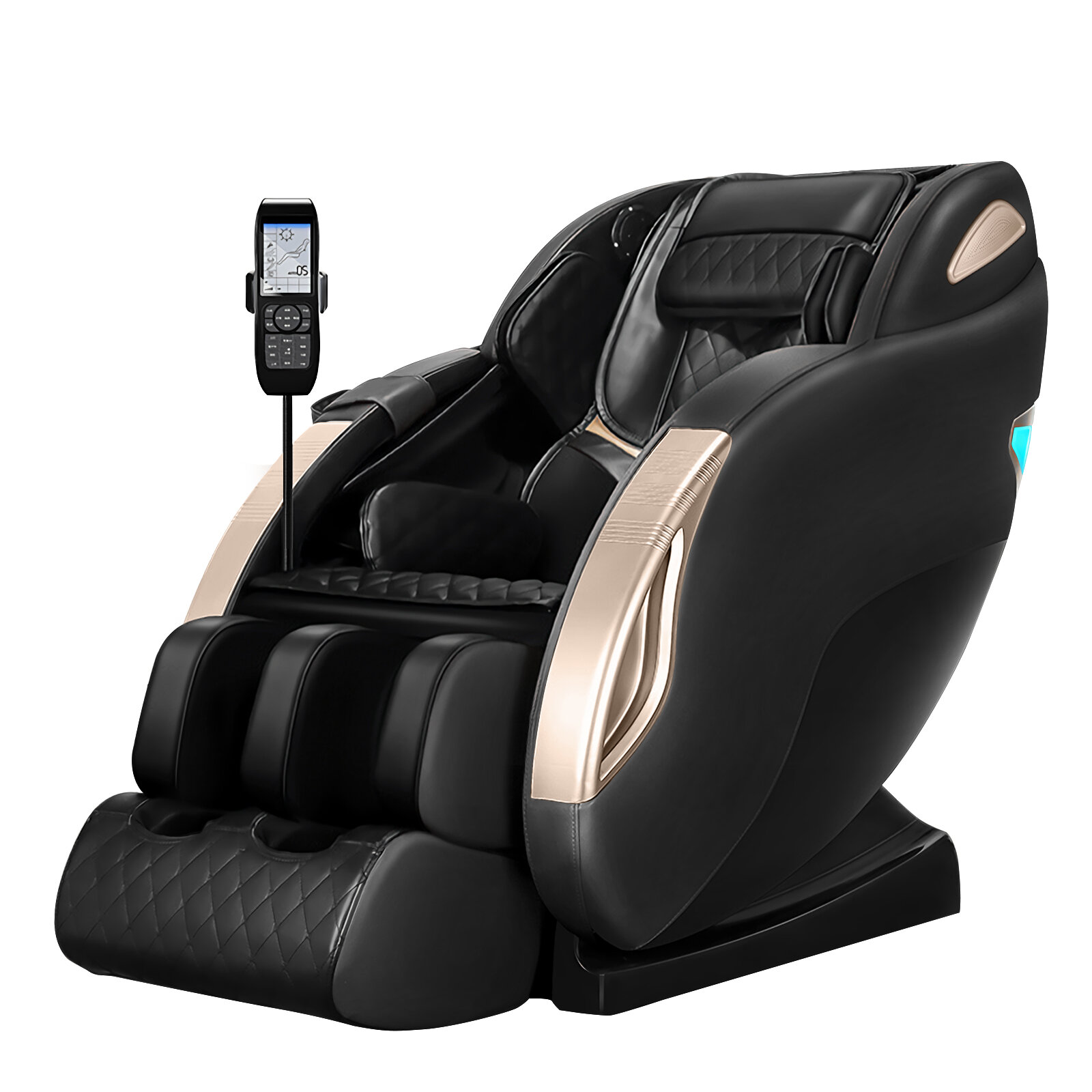 Inbox Zero Massage Recliner Sofa Chair Back Massager Full Body Zero Gravity Shiatsu Recliner Shiatsu And Rolling Massage For Full Body Muscle Pain Relief Wayfair