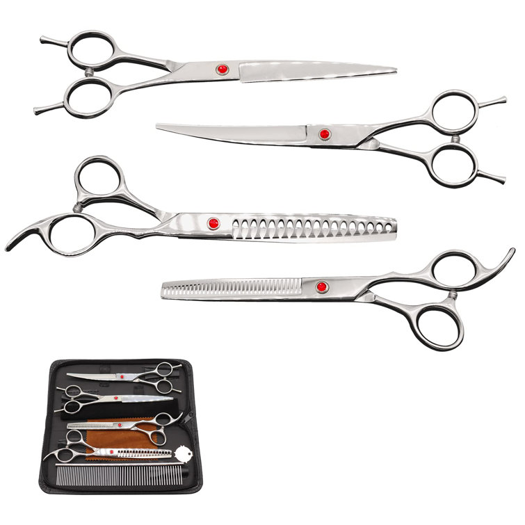 dog grooming scissors kit