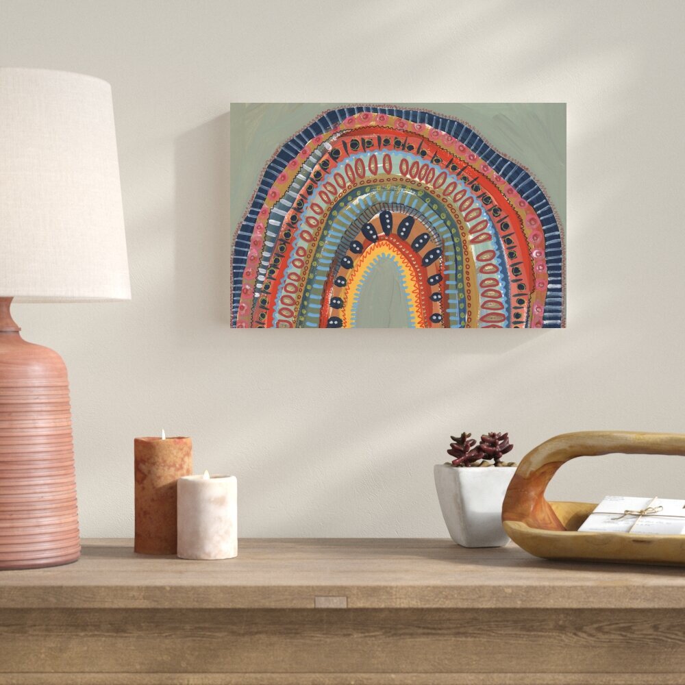 boho rainbow lamp