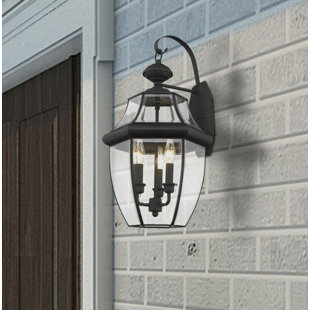 Best Gustavson 3-Light Outdoor Wall Lantern By Three Posts Outdoor Lighting Gustavson 3-Light Outdoor Wall Lantern By Three Posts Outdoor Lighting