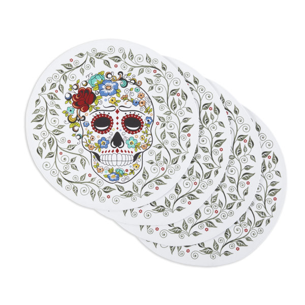 Skulls Decorations Soft Low Top Canvas ShoesArtistic Skull Illustration in Roses Classic Floral Frame Design for Women,US 5 Skulls Decorations Soft Low Top Canvas ShoesArtistic Skull Illustration in Roses Classic Floral Frame Design for Women,US 5