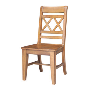 San Jose Solid Wood Dining Chair (Set Of 2) by Loon Peak Coupon