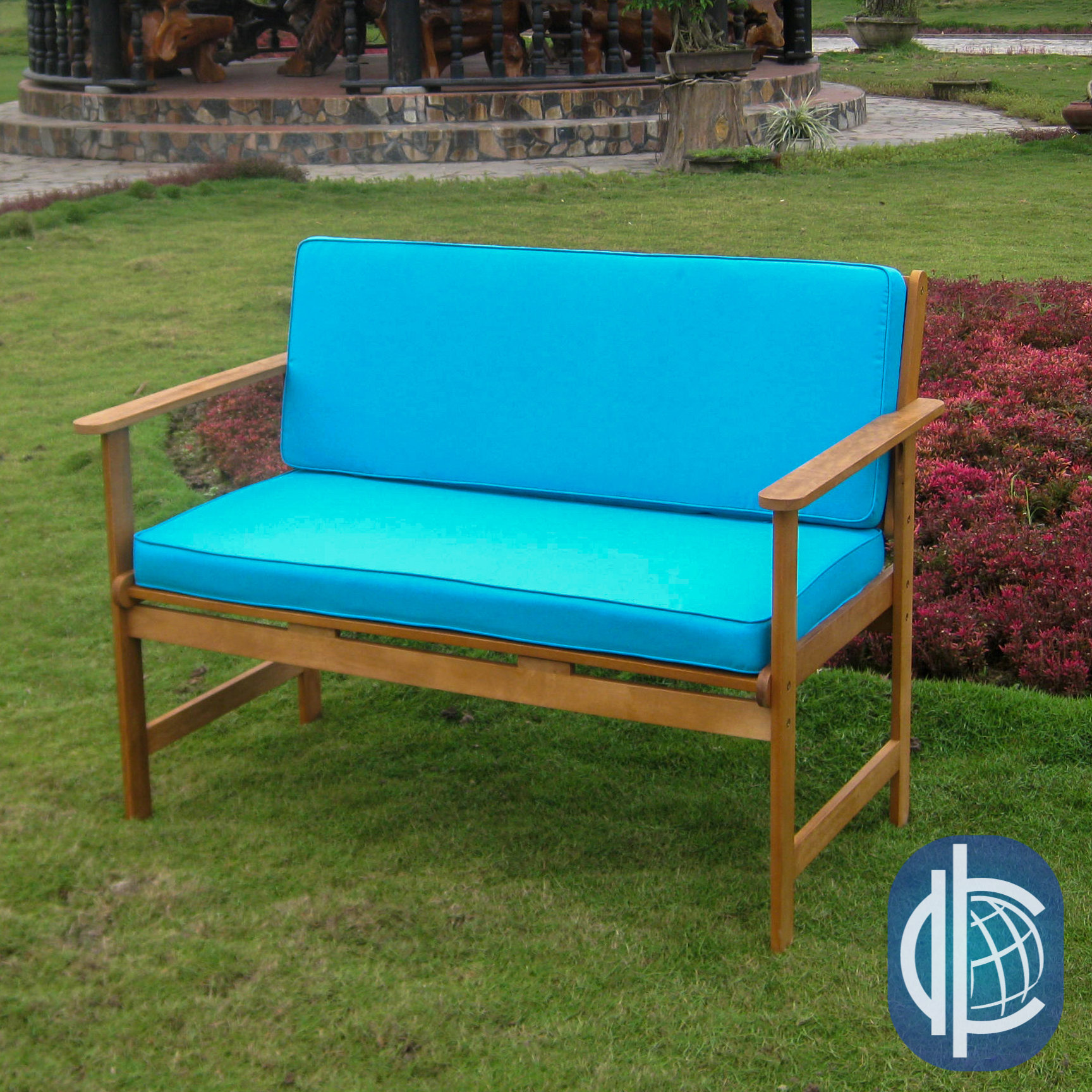 Breakwater Bay Sabbattus Wood Garden Bench With Cushions Reviews Breakwater Bay Sabbattus Wood Garden Bench With Cushions Reviews Wayfair
