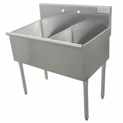 600 Series Free Standing Service Sink Advance Tabco Size 41