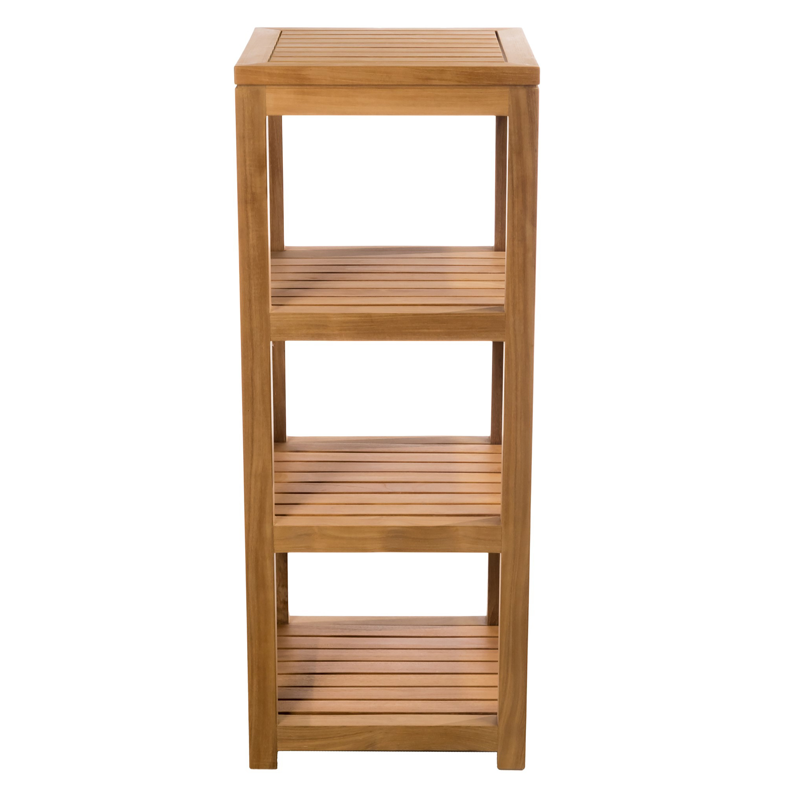 Loon Peak® EllieMaye Solid Wood Freestanding Bathroom Shelves Wayfair