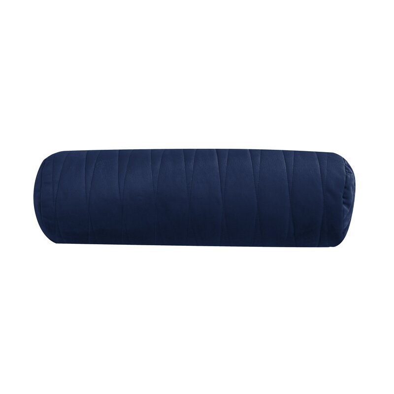 Brielle Velvet Bolster Pillow & Reviews | Wayfair