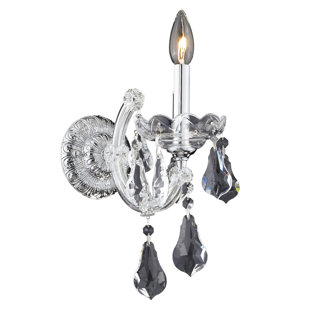 Best Trafford 1-Light Candle Wall Light By House of Hampton Wall Lights Trafford 1-Light Candle Wall Light By House of Hampton Wall Lights