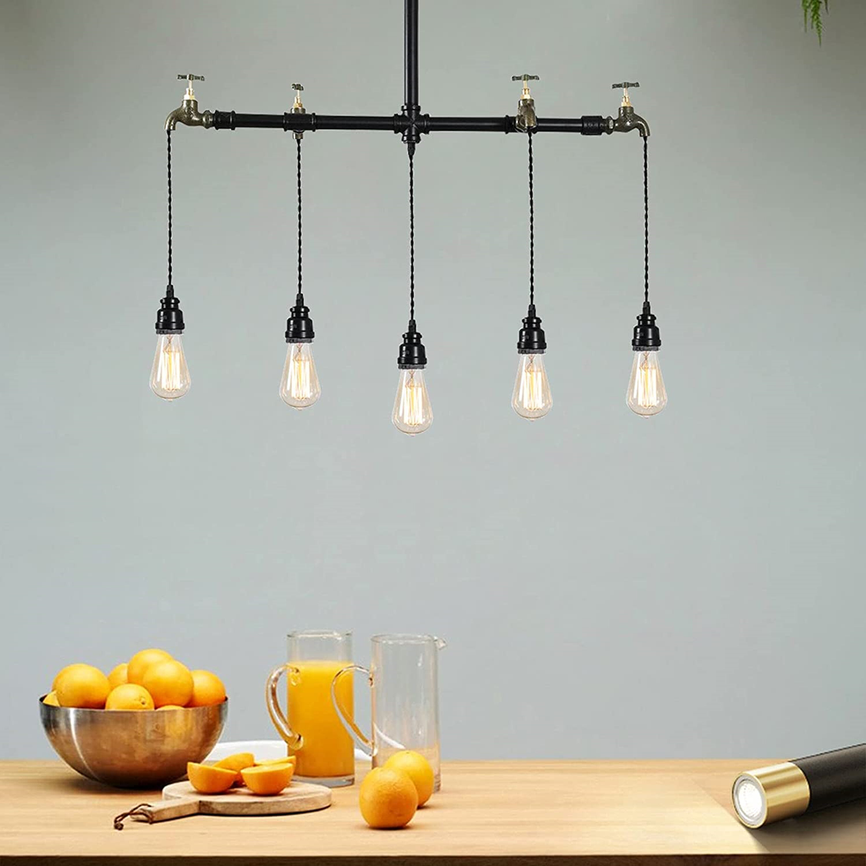 water pipe pendant light